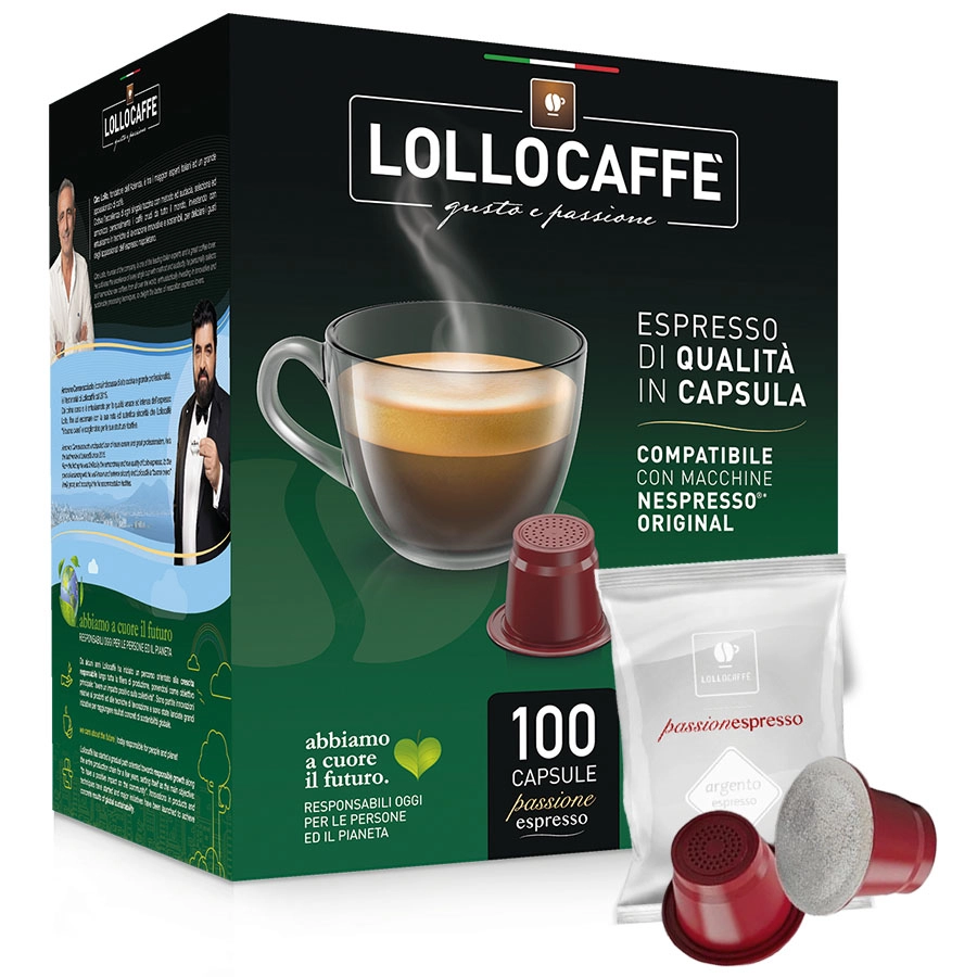 Lollo Caffe Argento Box 100
