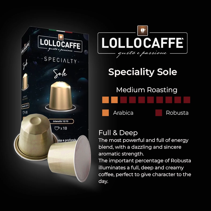 Lollo Cafe Specialty Sole info